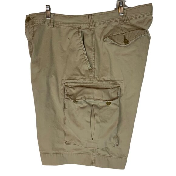 Polo Ralph Lauren Mens Khaki Cargo Shorts Size 40 Cotton With Multiple Pockets - Picture 3 of 8